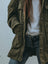 Vintage Hooded Utility Jacket – Women’s Windproof Multi-Pocket Cargo Coat