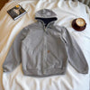 Vintage Duck Canvas Hooded Jacket – Quilted Lined Unisex Workwear Coat
