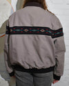 Vintage 90s Carhartt Santa Fe Jacket – Aztec Quilted Lined Canvas Workwear Coat